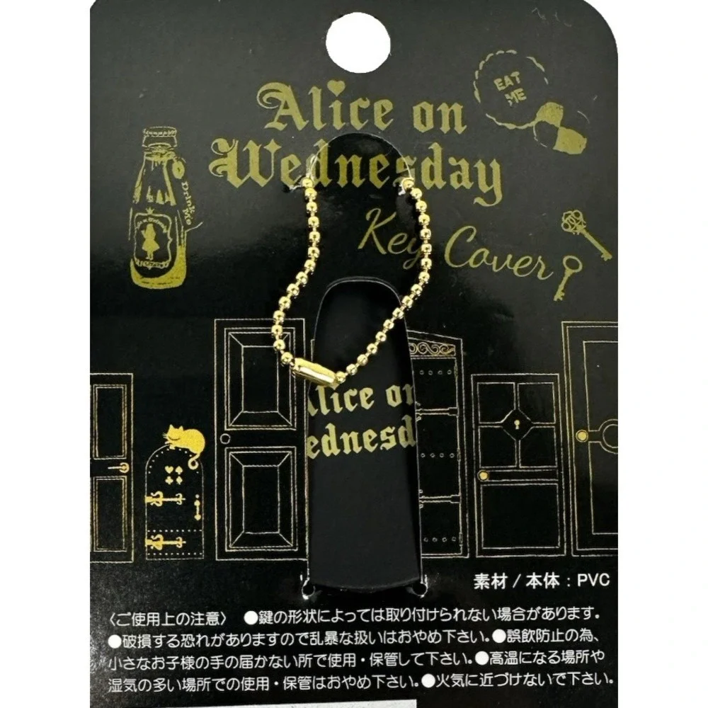 Alice on Wednesday Clock Key Cover Japan Alice Theme PVC Key Cap